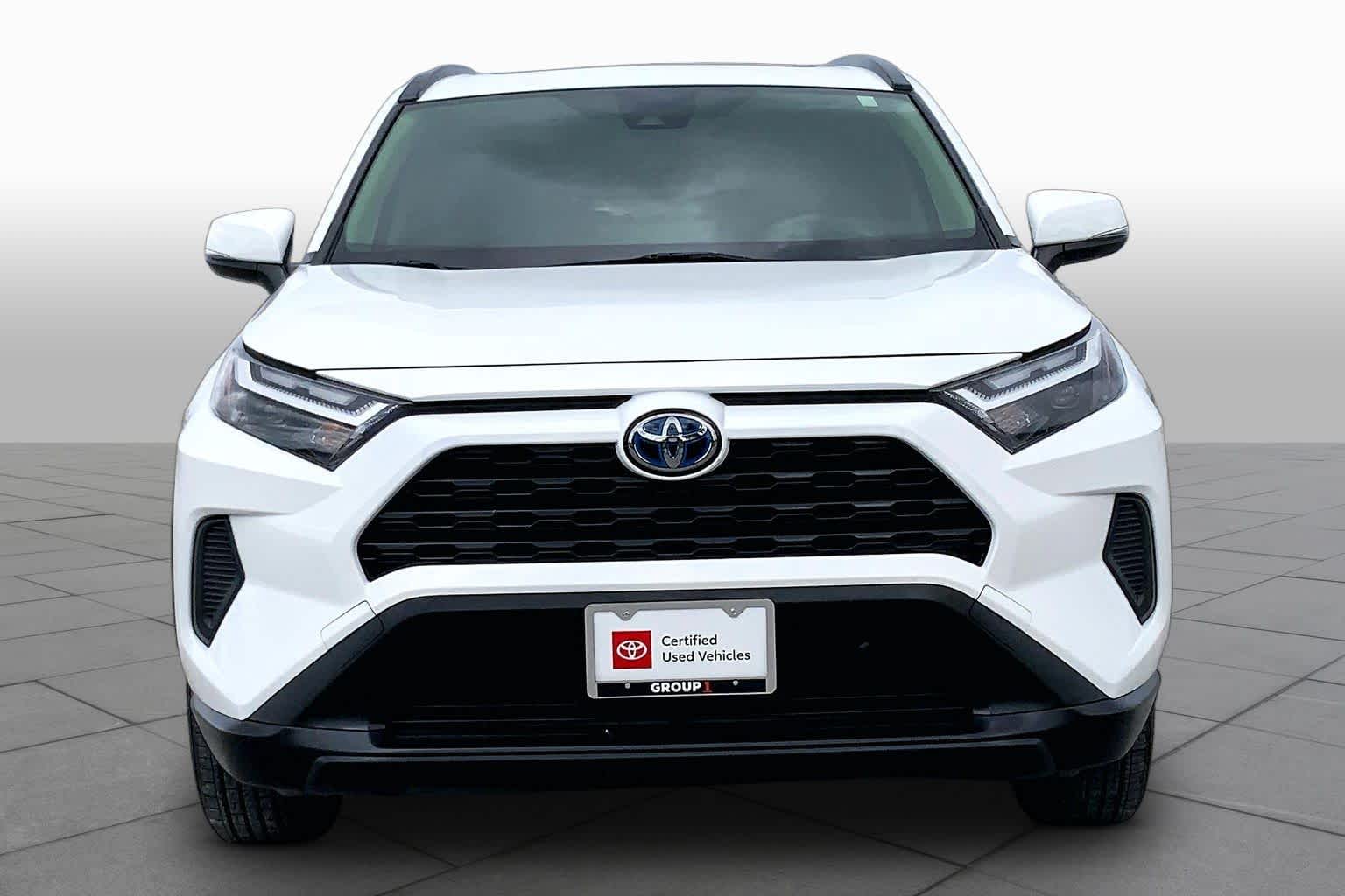 2022 Toyota RAV4 Hybrid XLE White at Texan GMC Buick