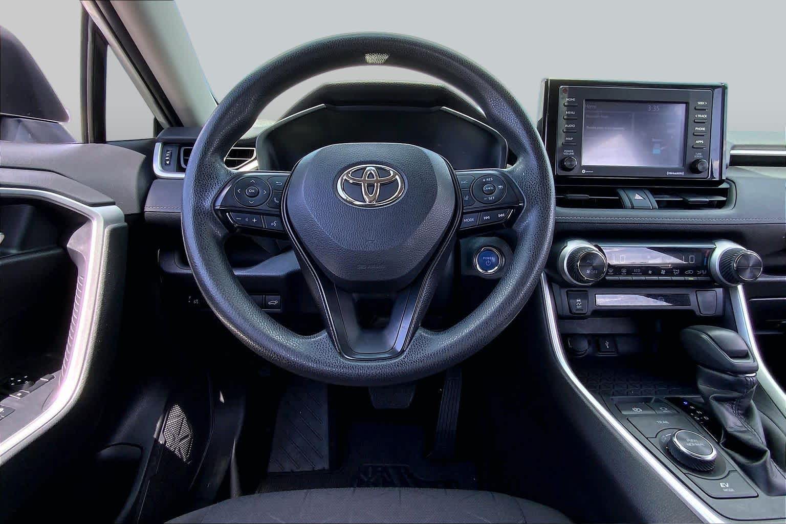 2022 Toyota RAV4 Hybrid XLE White at Texan GMC Buick