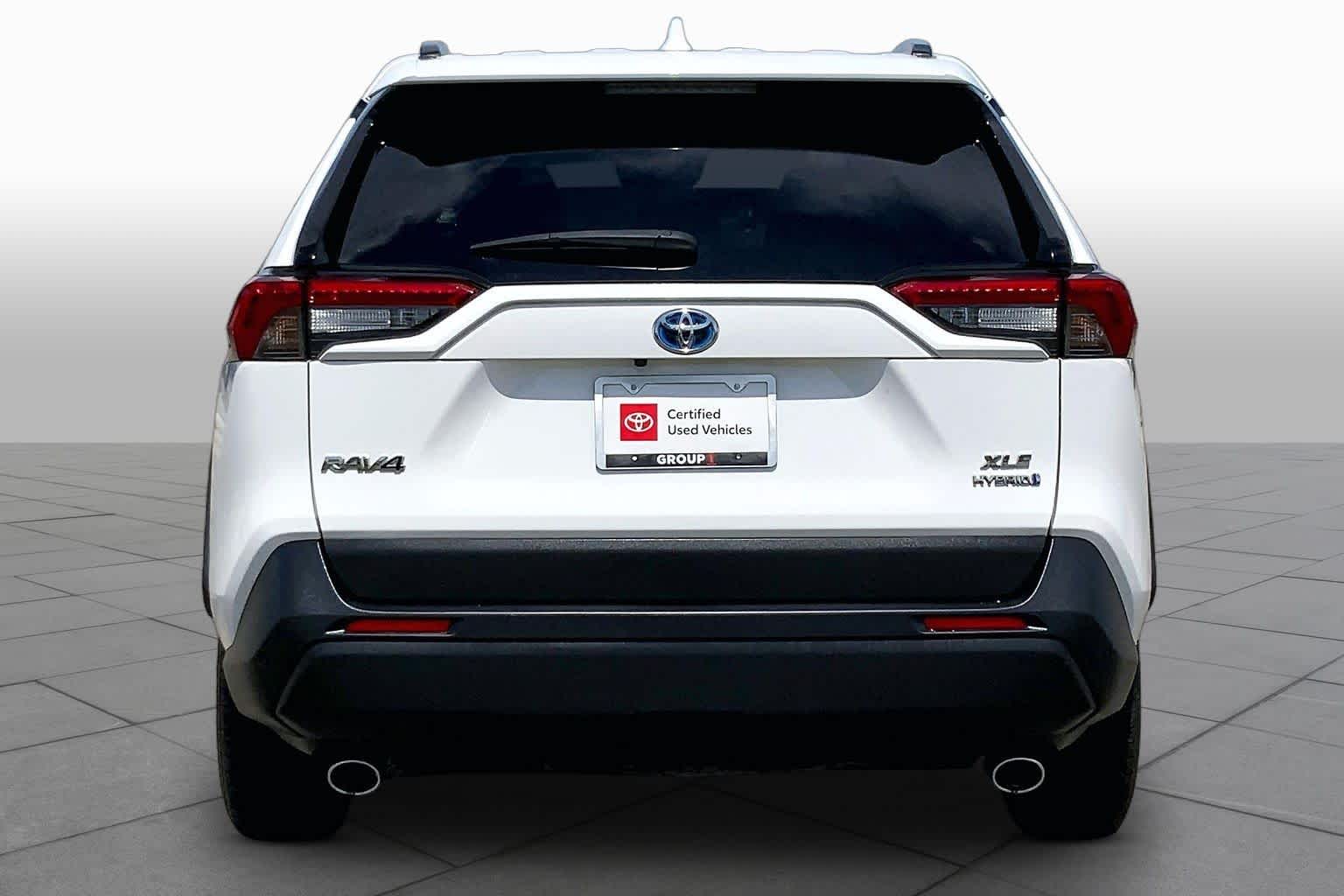2022 Toyota RAV4 Hybrid XLE White at Texan GMC Buick