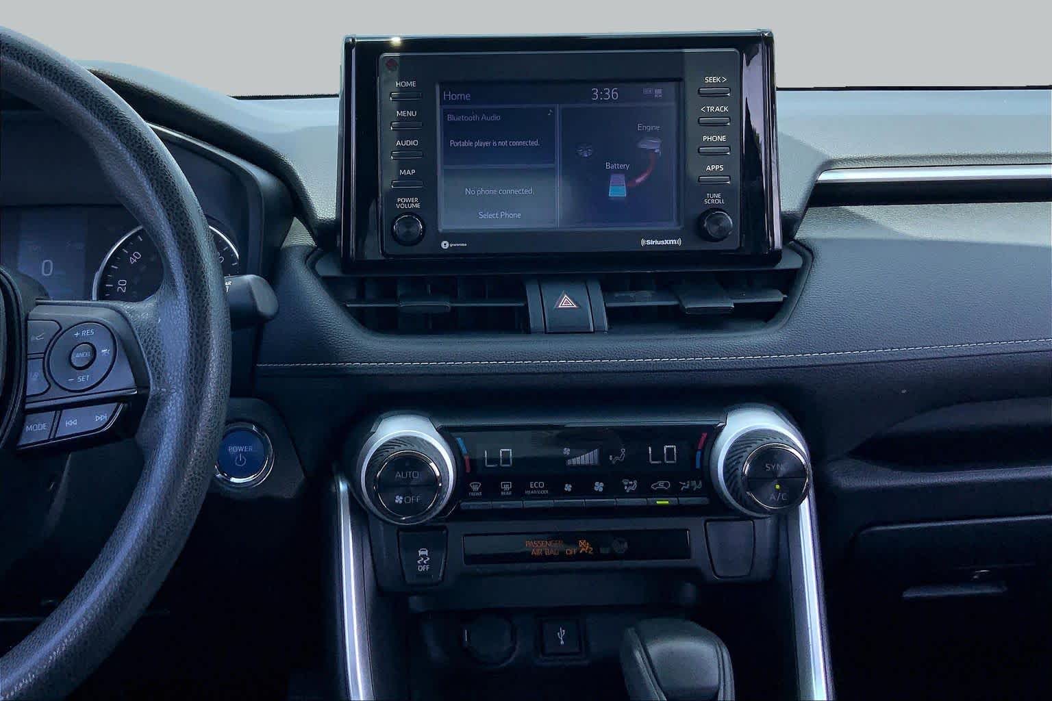2022 Toyota RAV4 Hybrid XLE White at Texan GMC Buick