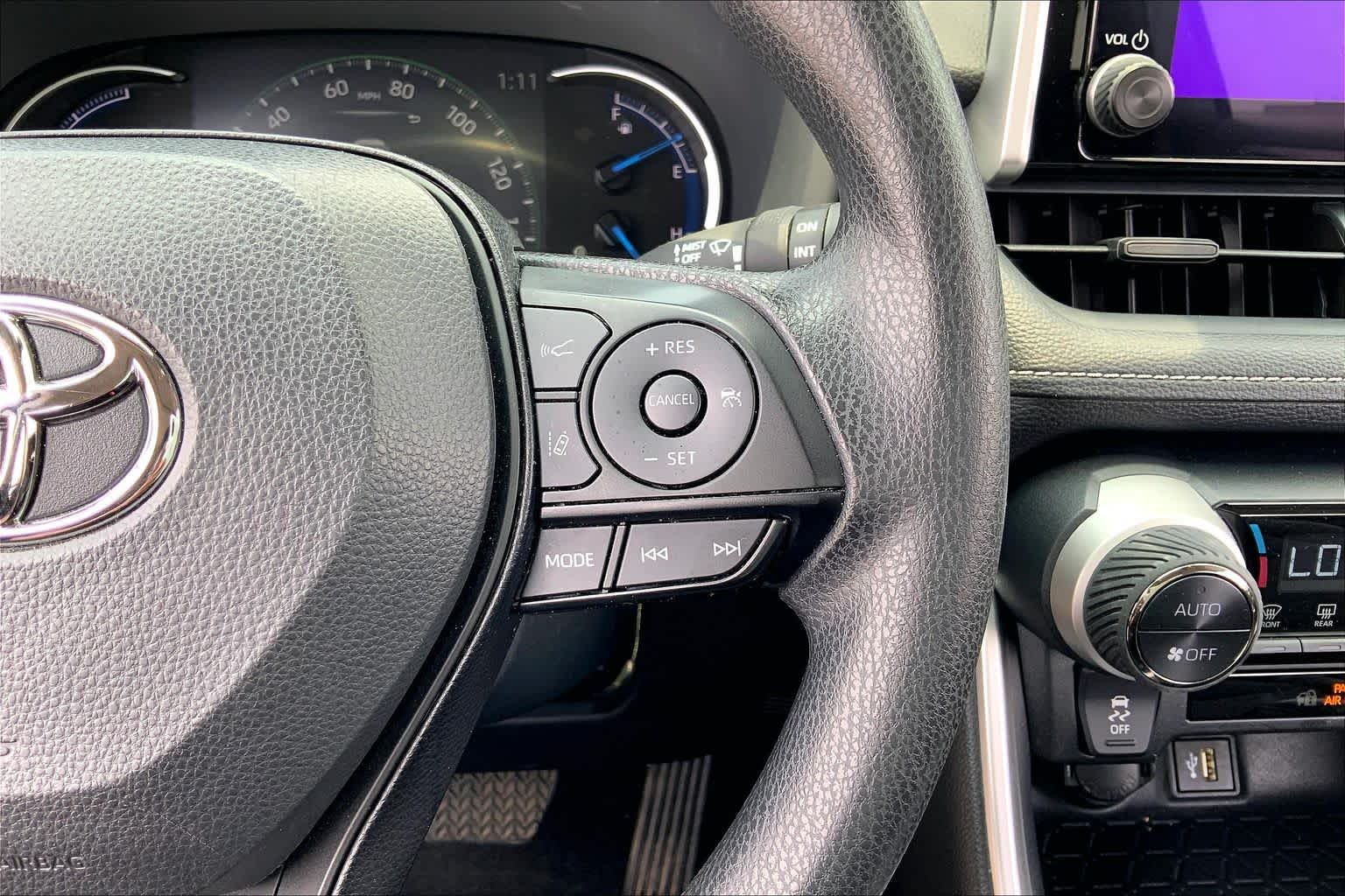 2024 Toyota RAV4 Hybrid XLE Silver Sky Metallic at AutoNation Toyota Gulf Fwy
