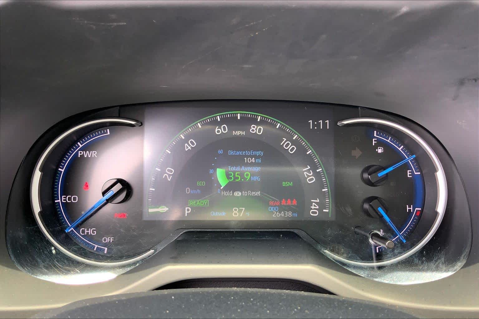 2024 Toyota RAV4 Hybrid XLE Silver Sky Metallic at AutoNation Toyota Gulf Fwy