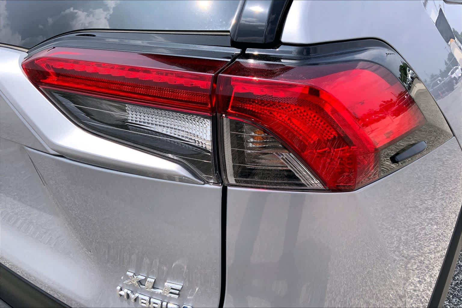 2024 Toyota RAV4 Hybrid XLE Silver Sky Metallic at AutoNation Toyota Gulf Fwy