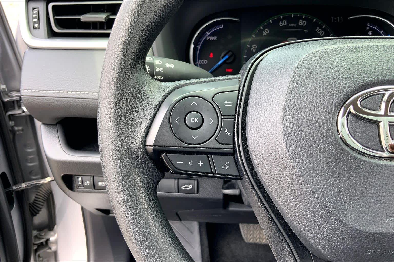 2024 Toyota RAV4 Hybrid XLE Silver Sky Metallic at AutoNation Toyota Gulf Fwy