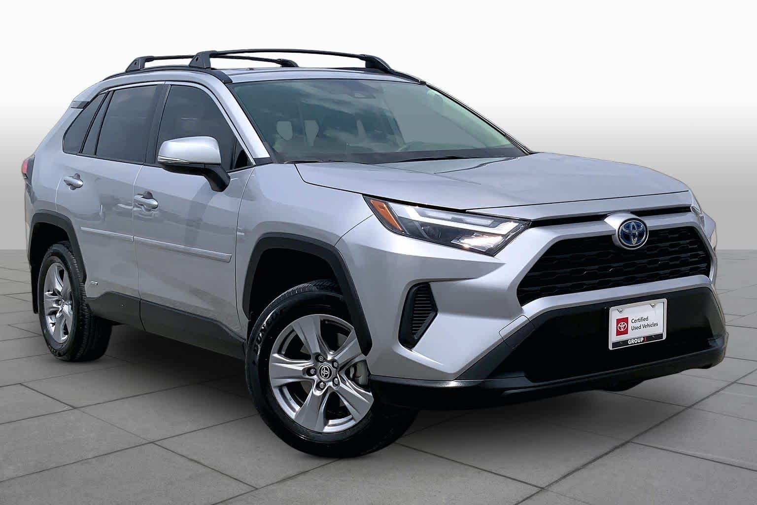 2024 Toyota RAV4 Hybrid XLE Silver Sky Metallic at AutoNation Toyota Gulf Fwy