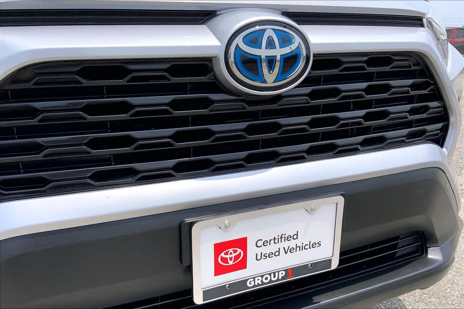 2024 Toyota RAV4 Hybrid XLE Silver Sky Metallic at AutoNation Toyota Gulf Fwy