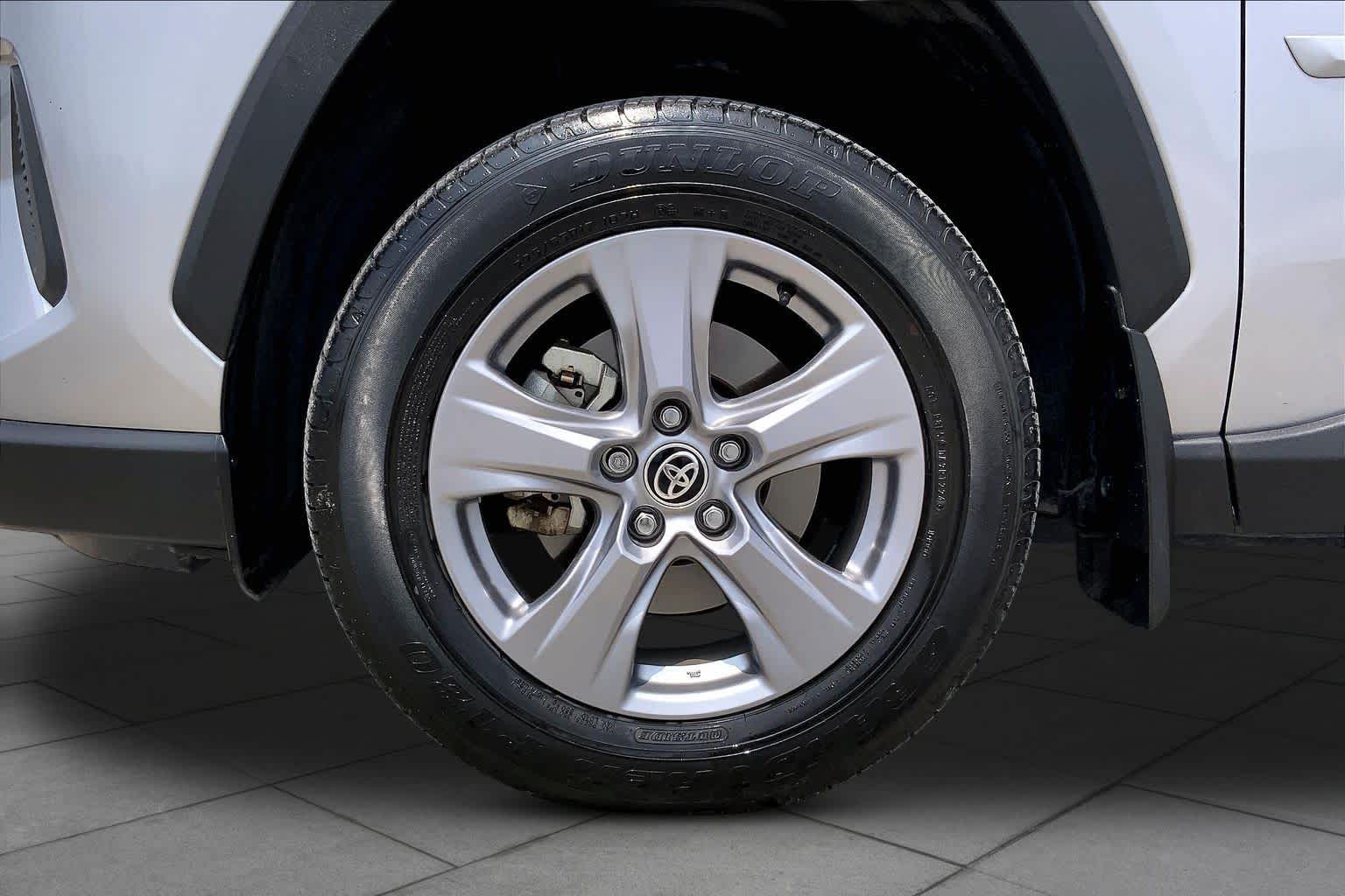 2024 Toyota RAV4 Hybrid XLE Silver Sky Metallic at AutoNation Toyota Gulf Fwy