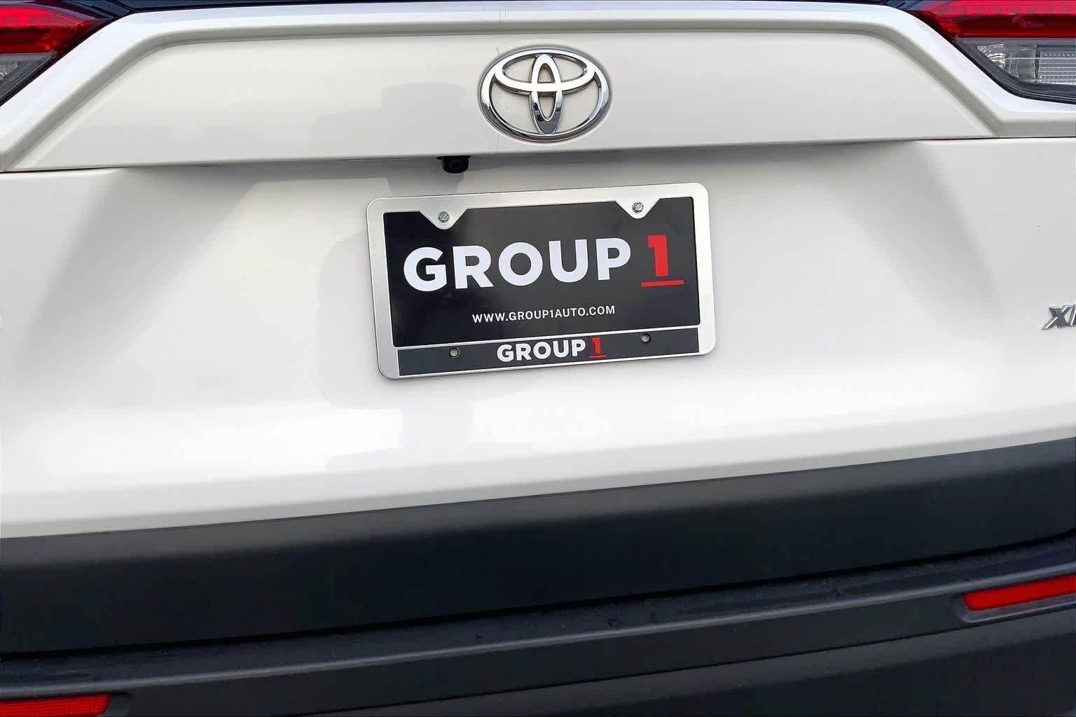 2019 Toyota RAV4 XLE Super White at Group 1 Toyota Southwest