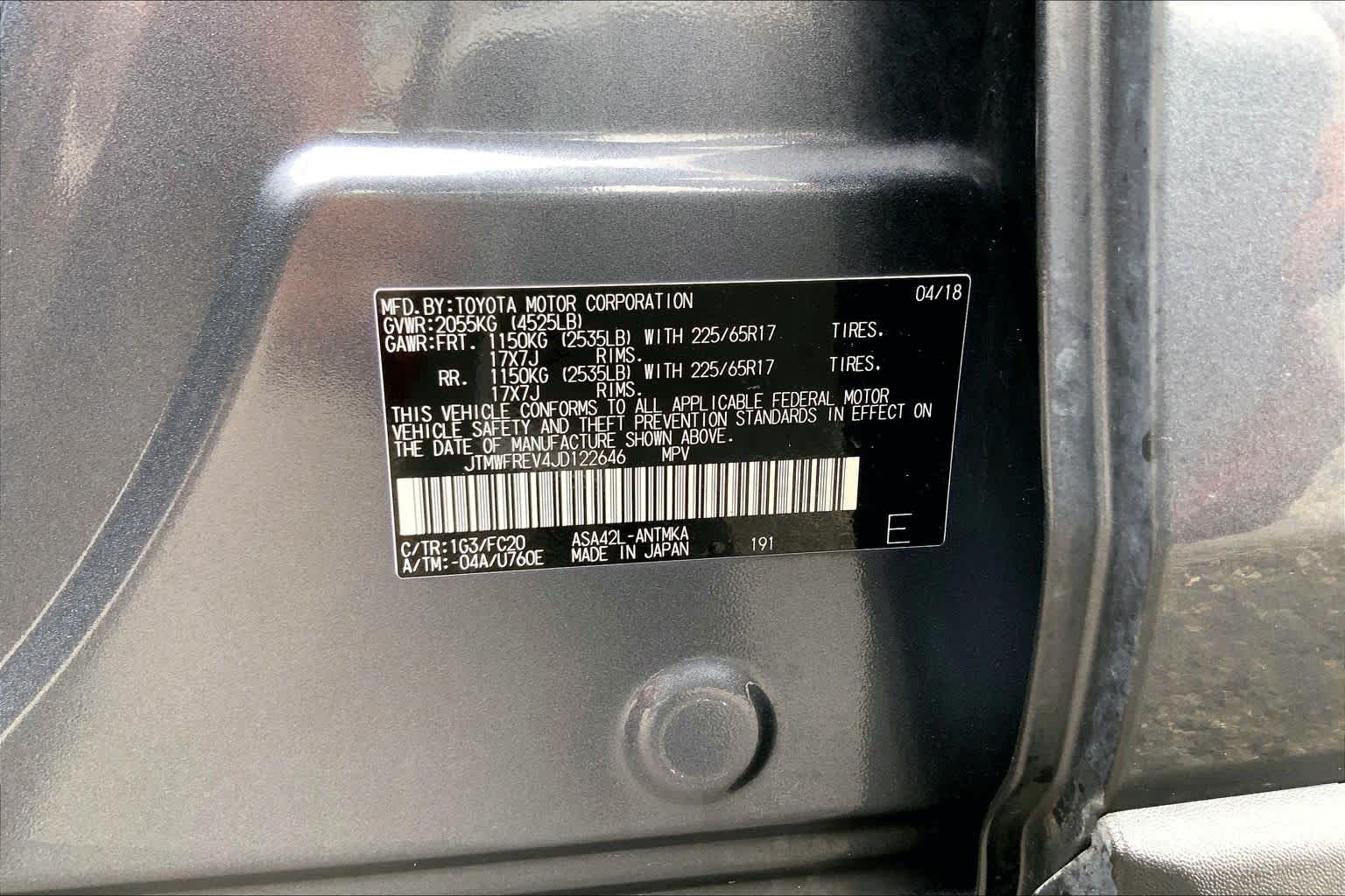 2018 Toyota RAV4 photo 36 of 36