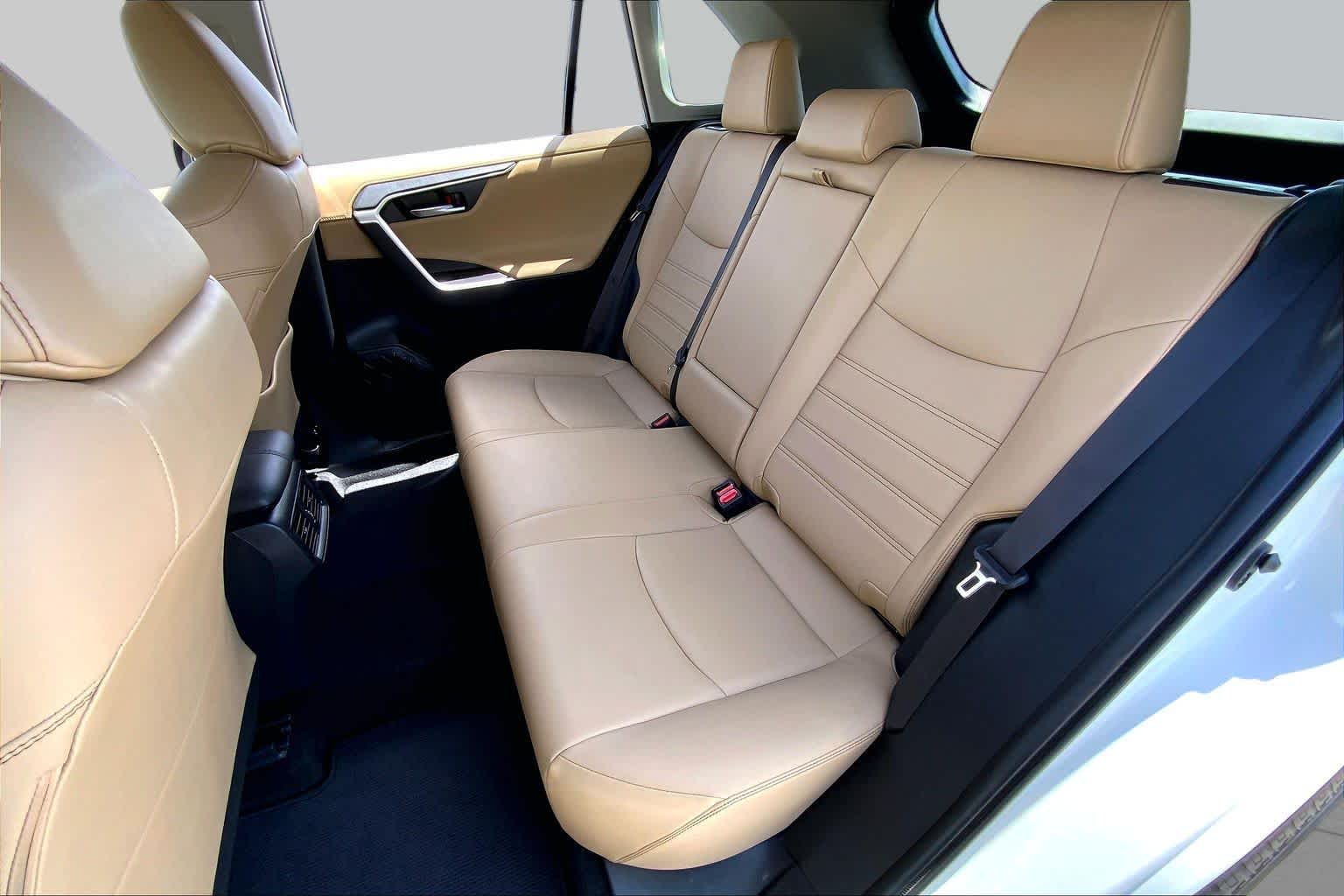 2019 Toyota RAV4 Limited Blizzard Pearl at AutoNation USA Katy