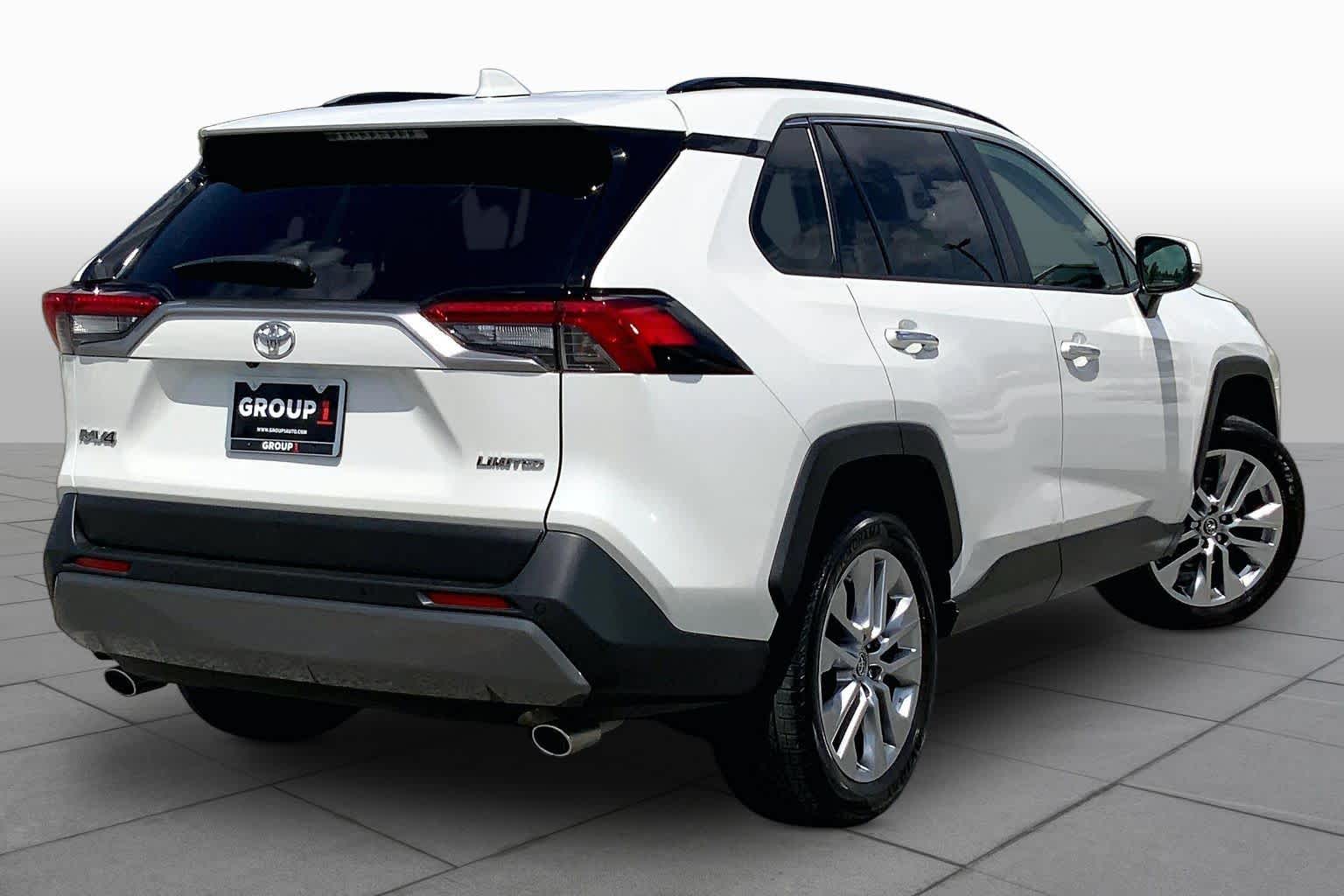 2019 Toyota RAV4 Limited Blizzard Pearl at AutoNation USA Katy