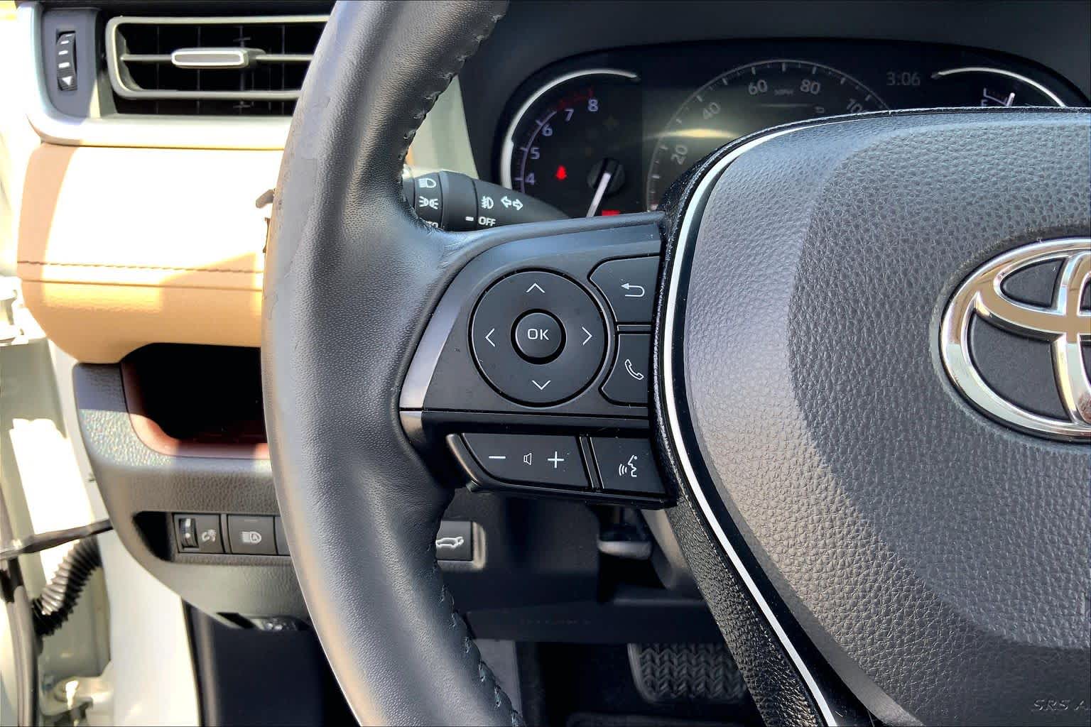 2019 Toyota RAV4 Limited Blizzard Pearl at AutoNation USA Katy