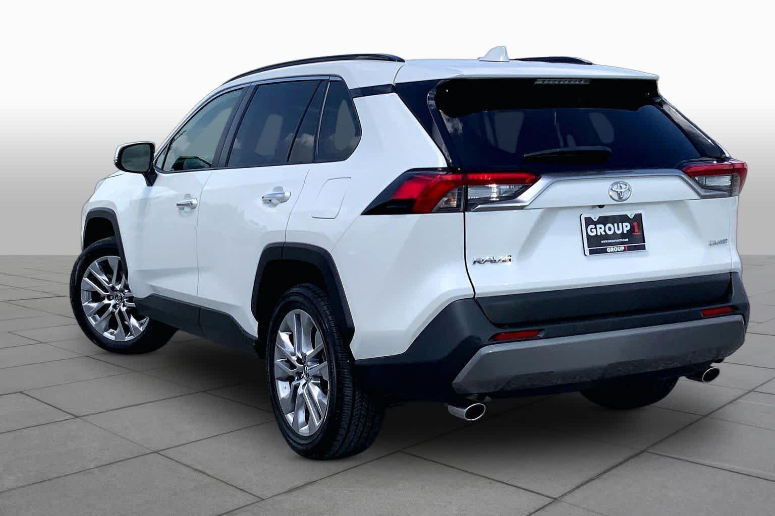 2019 Toyota RAV4 Limited Blizzard Pearl at AutoNation USA Katy