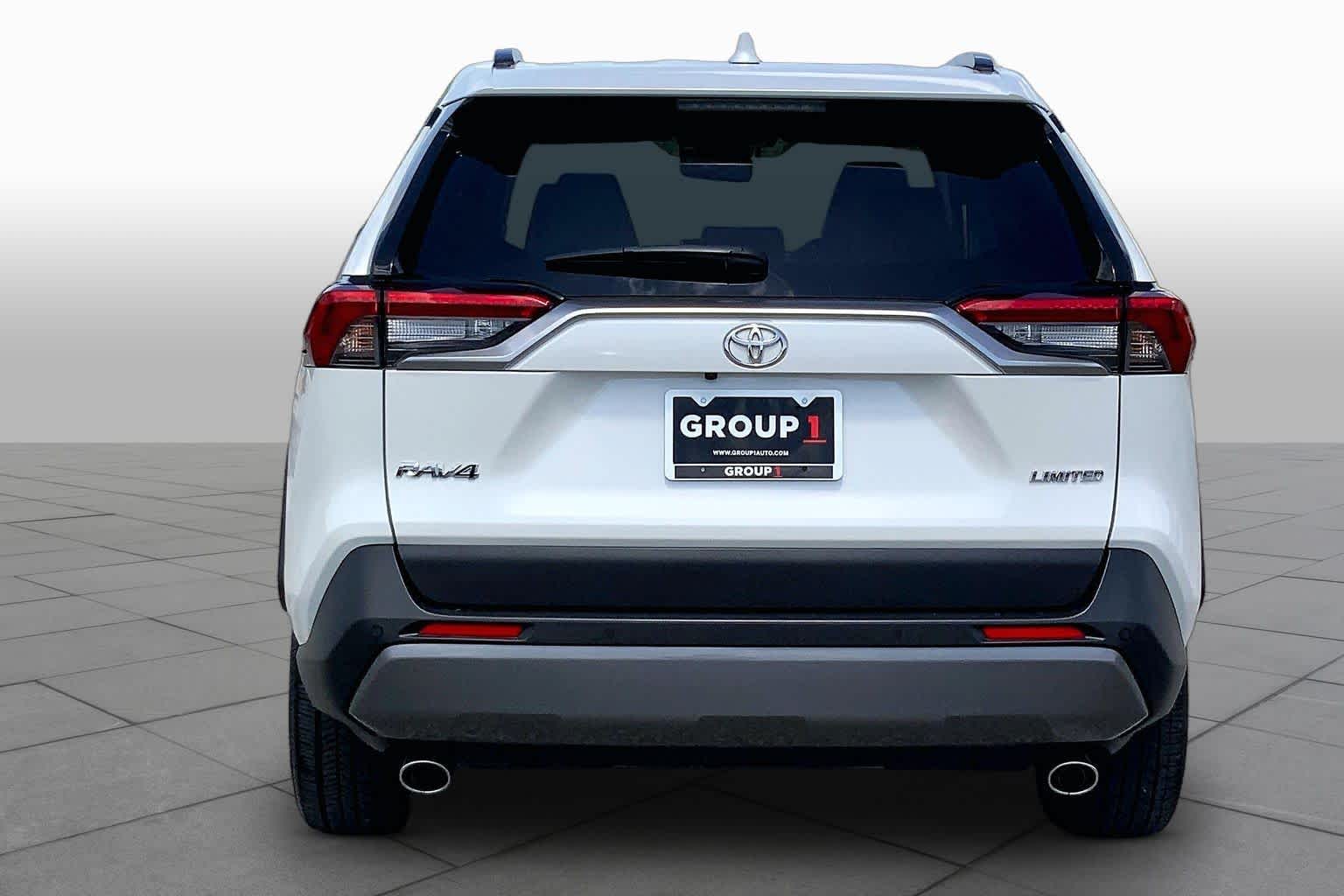 2019 Toyota RAV4 Limited Blizzard Pearl at AutoNation USA Katy