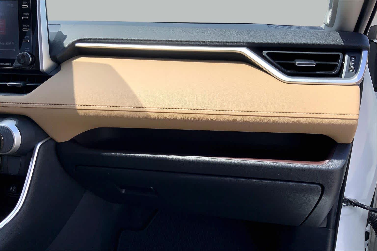 2019 Toyota RAV4 Limited Blizzard Pearl at AutoNation USA Katy