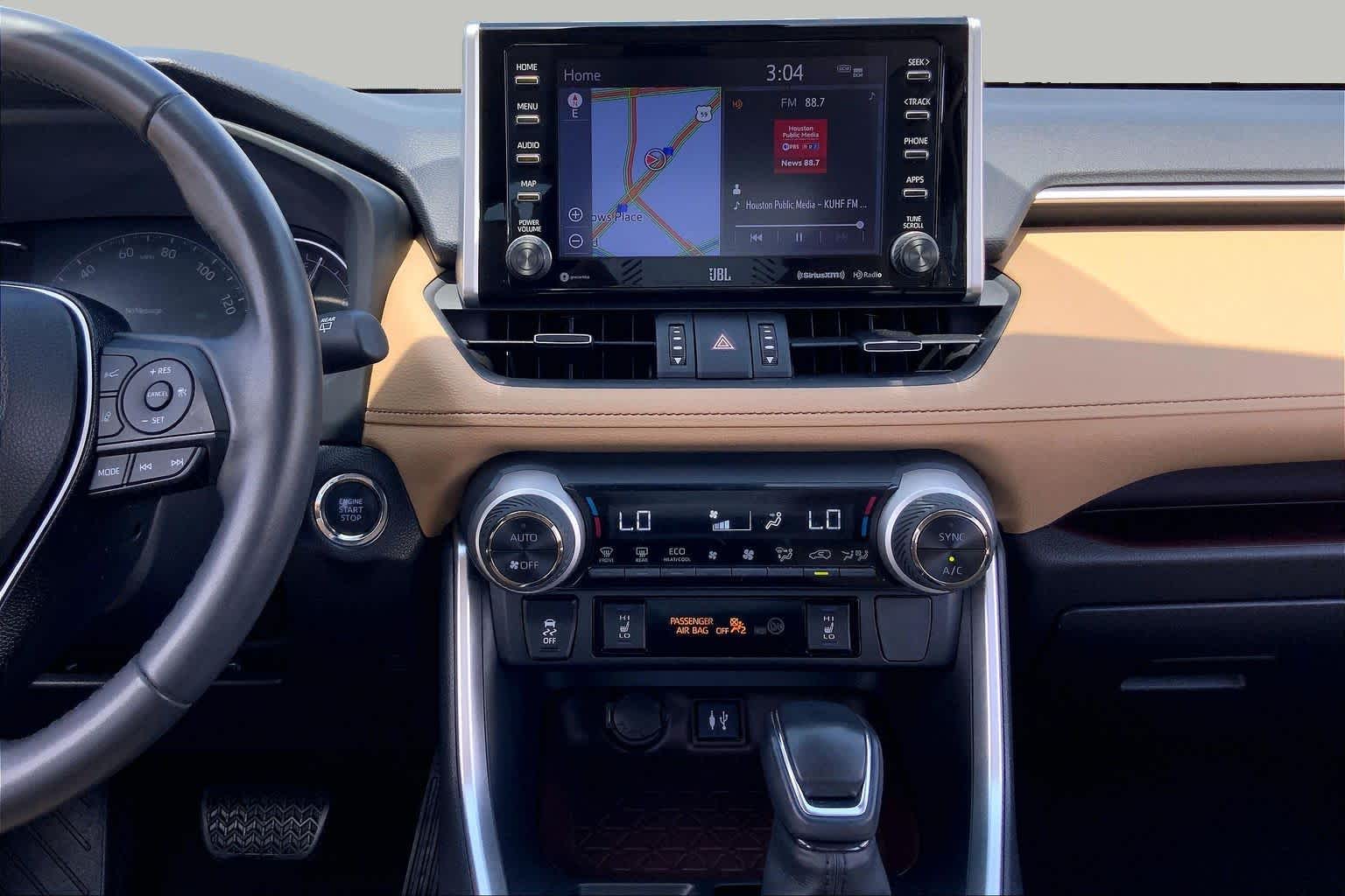2019 Toyota RAV4 Limited Blizzard Pearl at AutoNation USA Katy