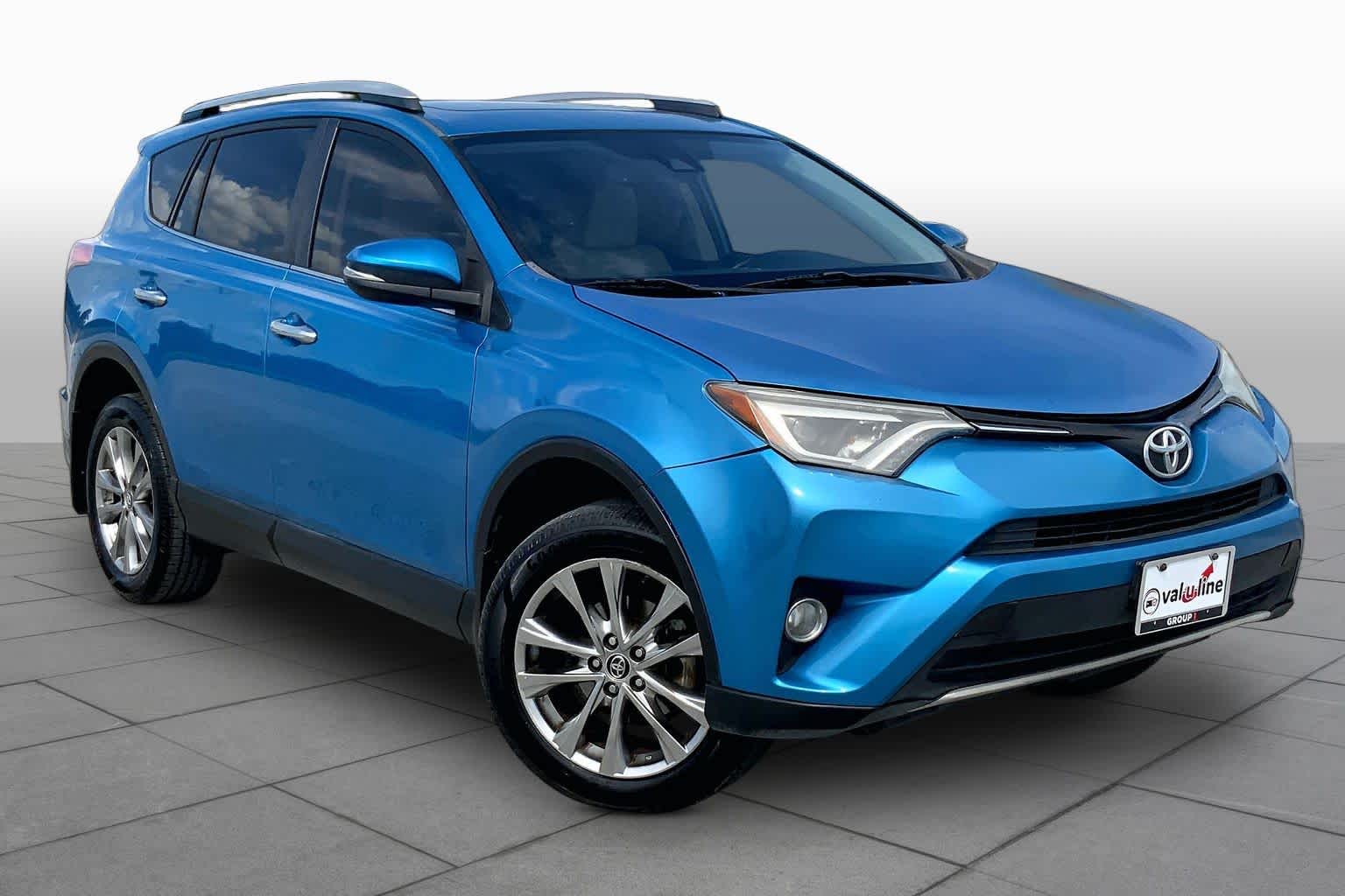 2016 Toyota RAV4 Limited Electric Storm Blue at Group 1 Toyota Southwest