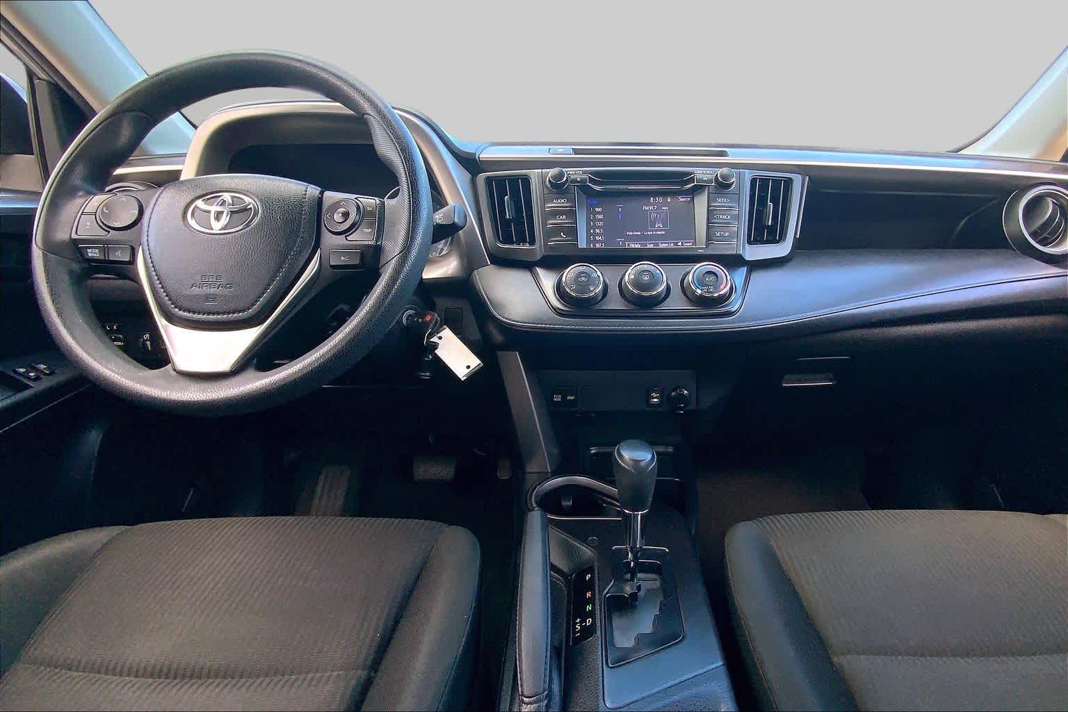 2018 Toyota RAV4 LE Silver Sky Metallic at AutoNation USA Katy