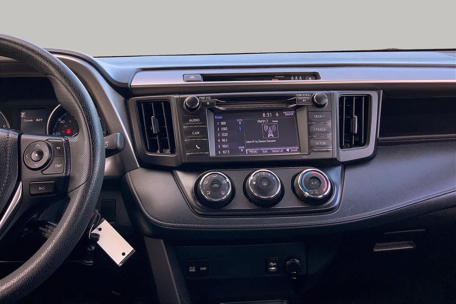 2018 Toyota RAV4 LE Silver Sky Metallic at AutoNation USA Katy
