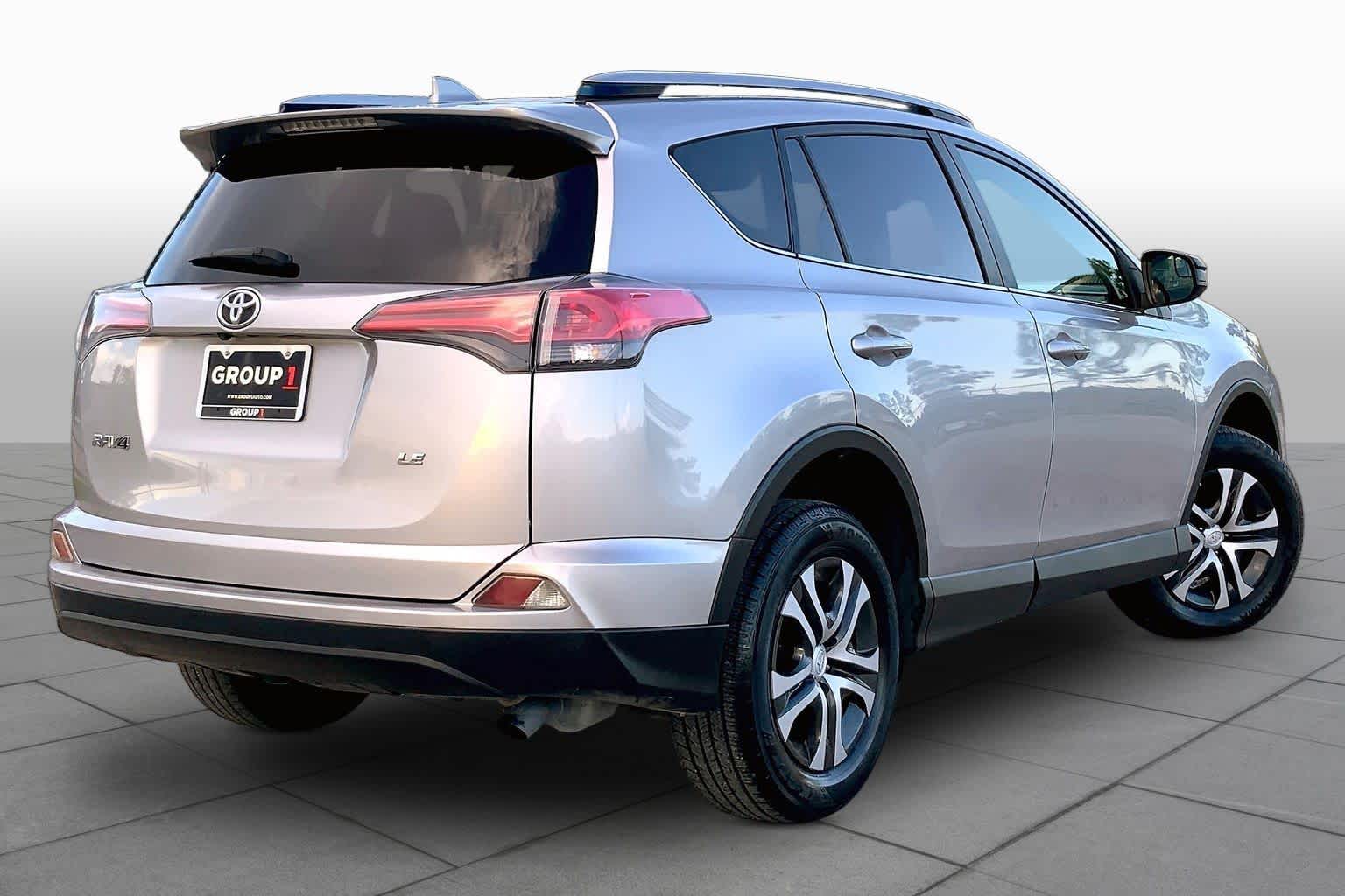 2018 Toyota RAV4 LE Silver Sky Metallic at AutoNation USA Katy