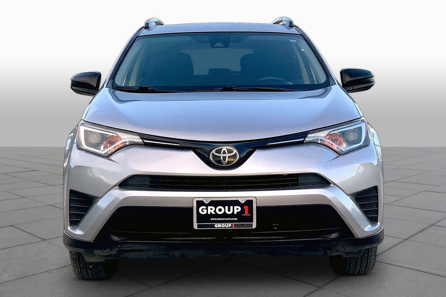 2018 Toyota RAV4 LE Silver Sky Metallic at AutoNation USA Katy