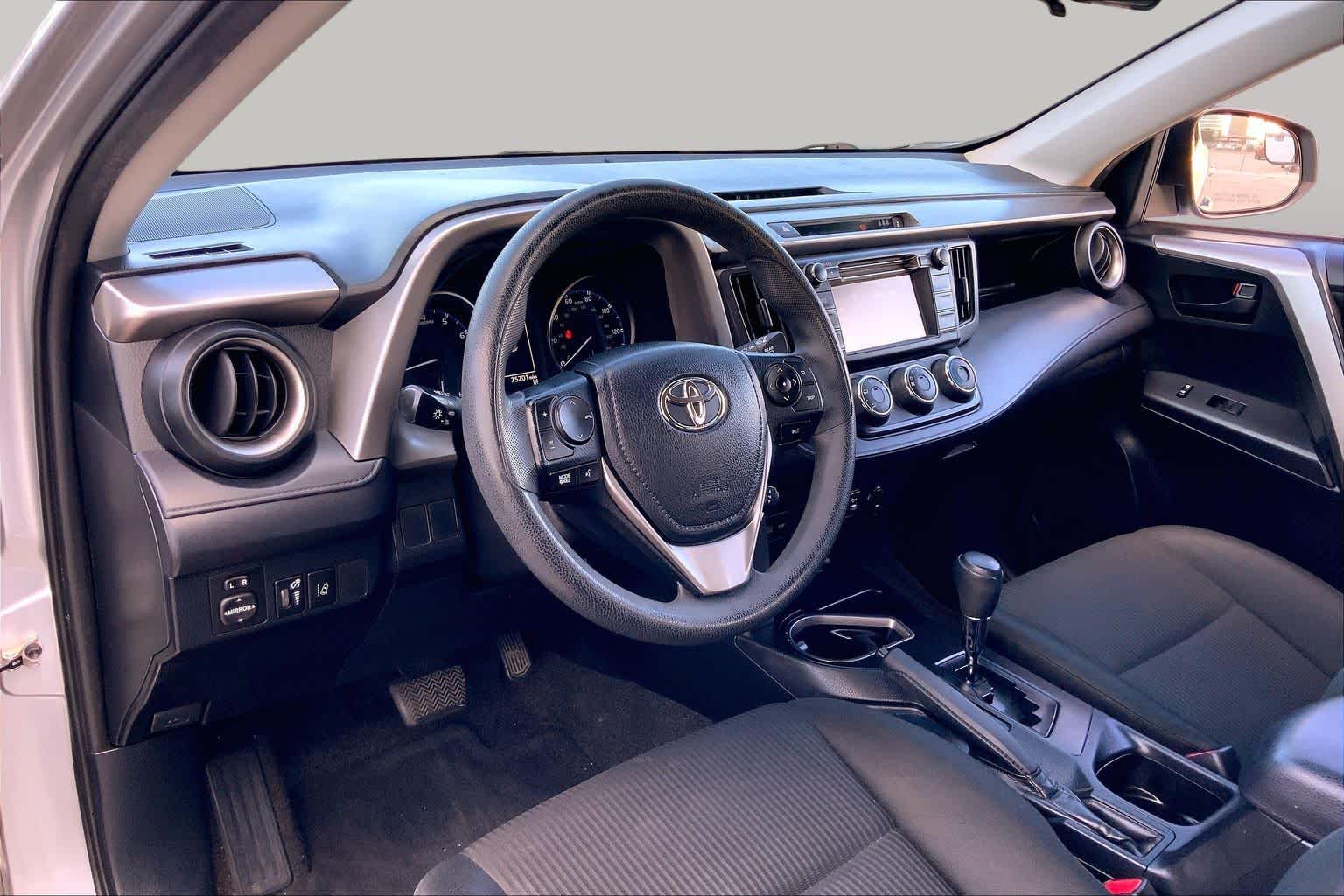 2018 Toyota RAV4 LE Silver Sky Metallic at AutoNation USA Katy