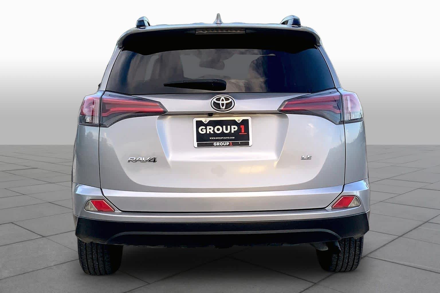 2018 Toyota RAV4 LE Silver Sky Metallic at AutoNation USA Katy