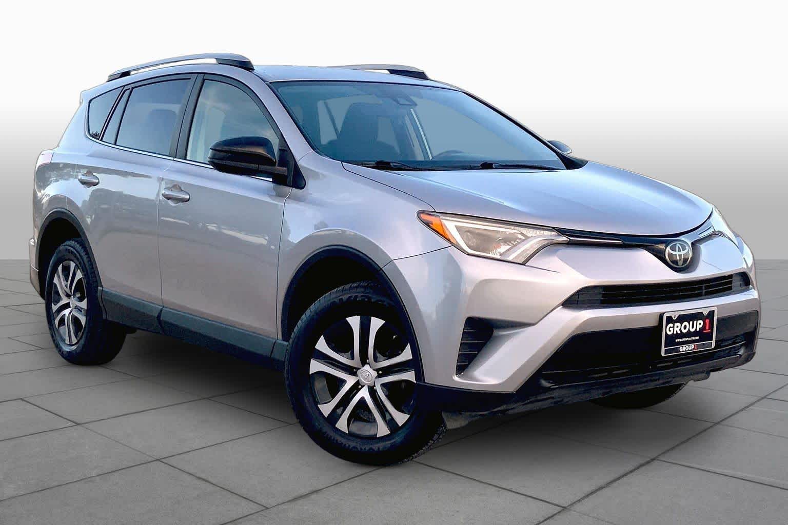 2018 Toyota RAV4 LE Silver Sky Metallic at AutoNation USA Katy