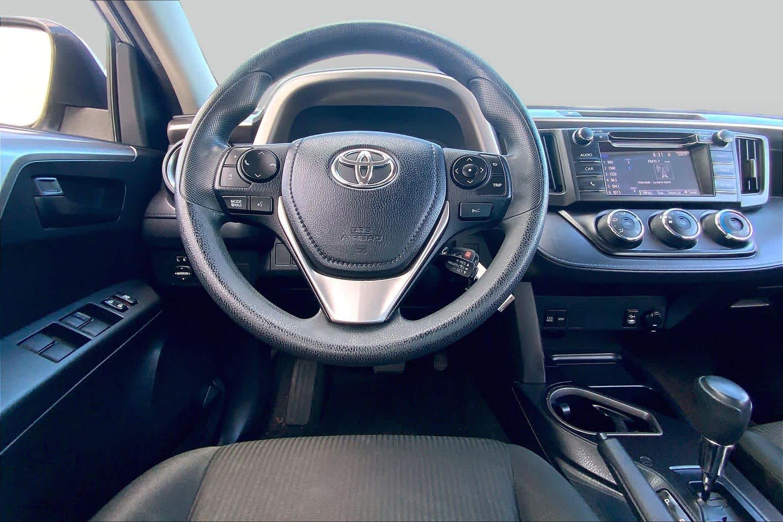 2018 Toyota RAV4 LE Silver Sky Metallic at AutoNation USA Katy