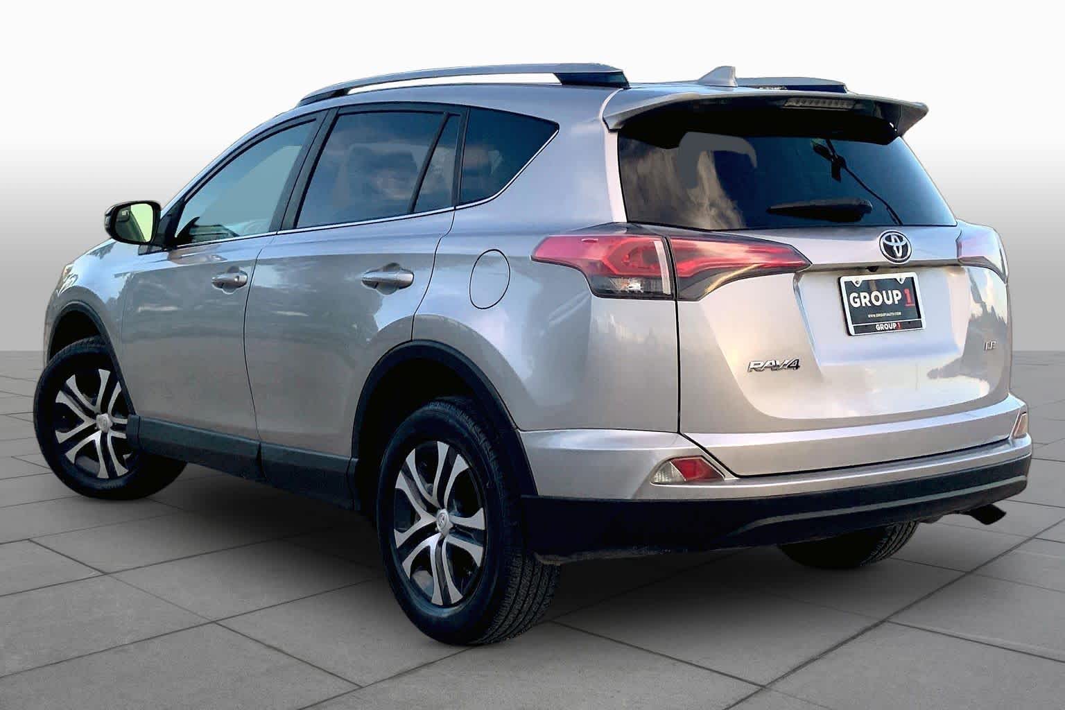 2018 Toyota RAV4 LE Silver Sky Metallic at AutoNation USA Katy