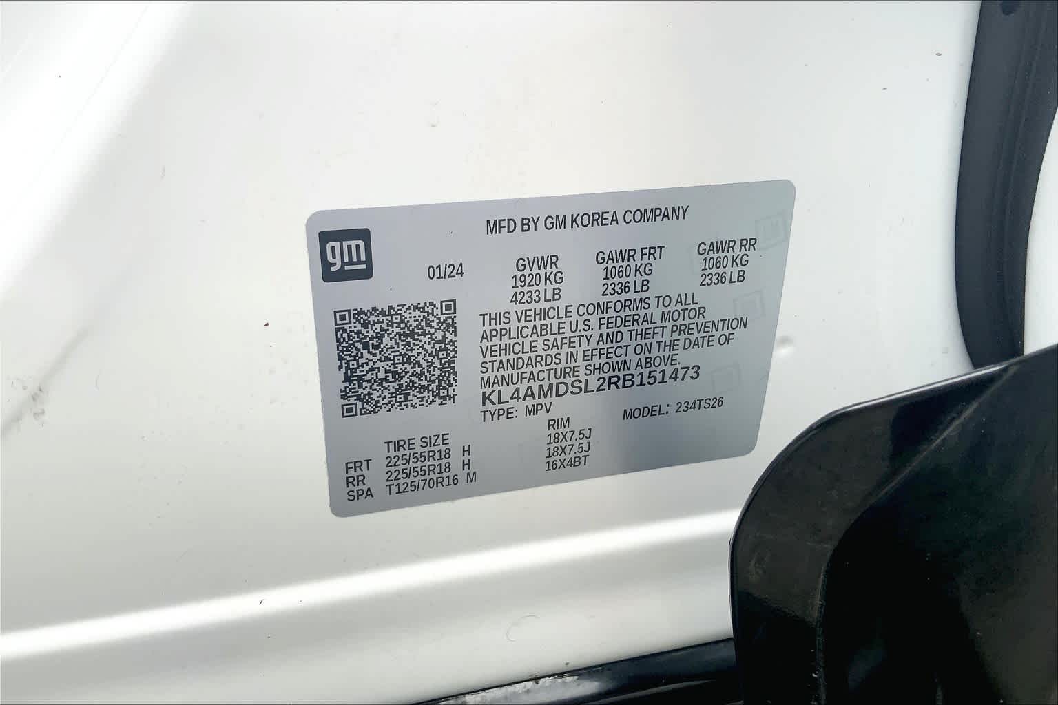 2024 Buick Encore GX Sport Touring Summit White at AutoNation Chevrolet Gulf Fwy