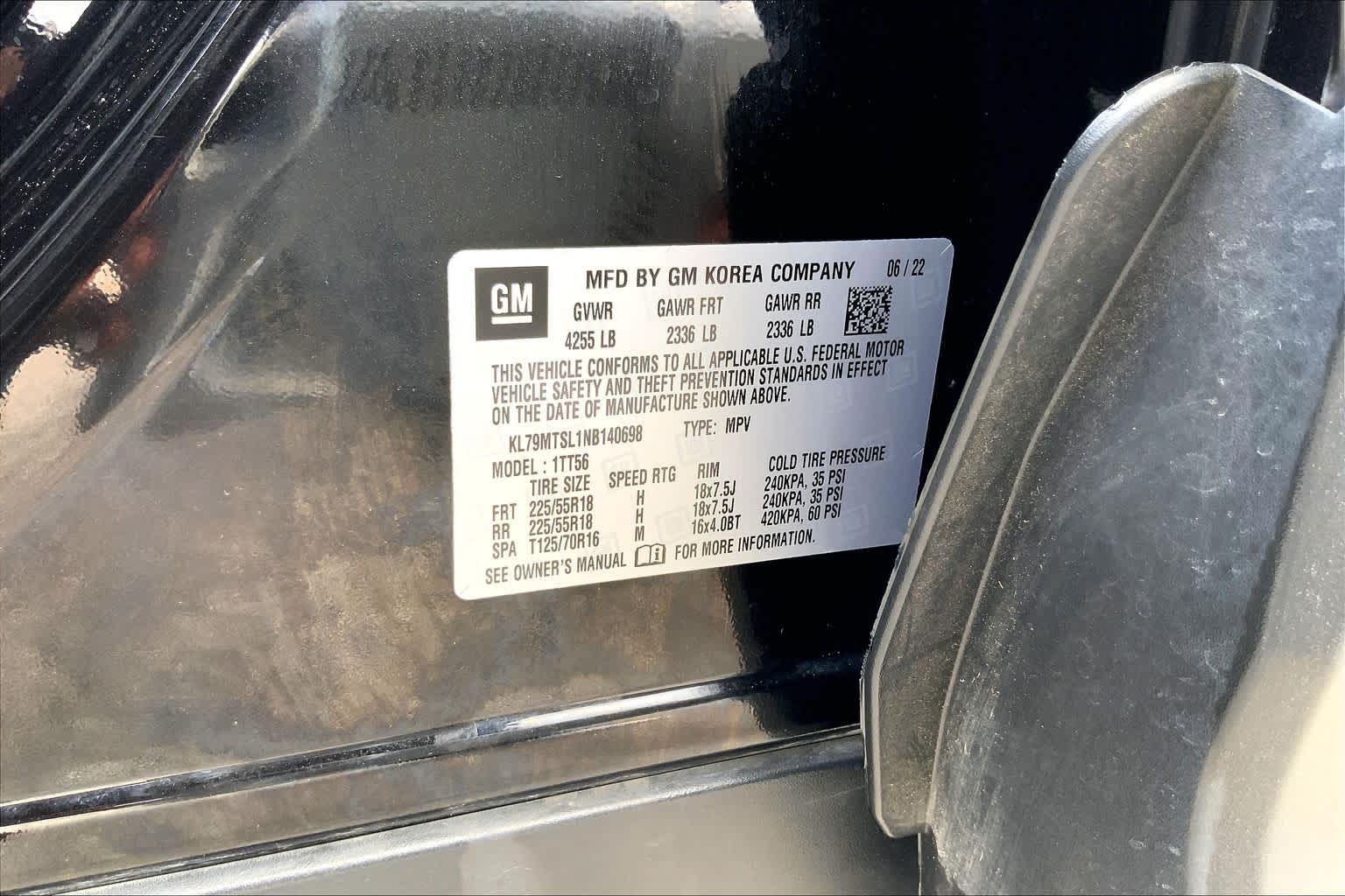 2022 Chevrolet Trailblazer RS Mosaic Black Metallic at Texan GMC Buick