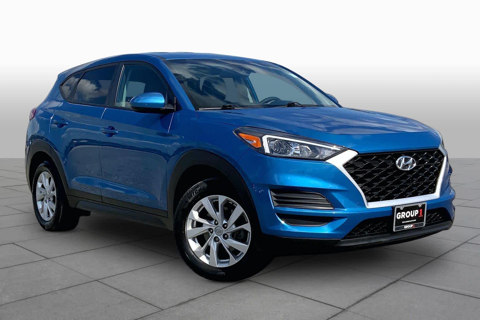 2019 Hyundai Tucson SE Aqua Blue at HGreg Houston
