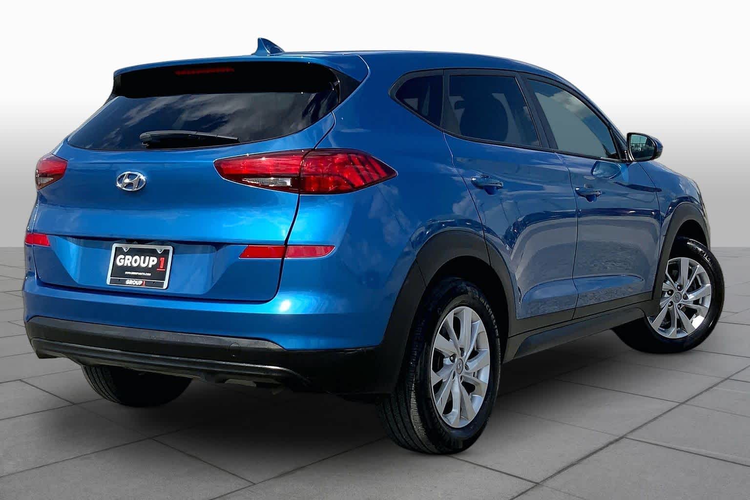 2019 Hyundai Tucson SE Aqua Blue at HGreg Houston