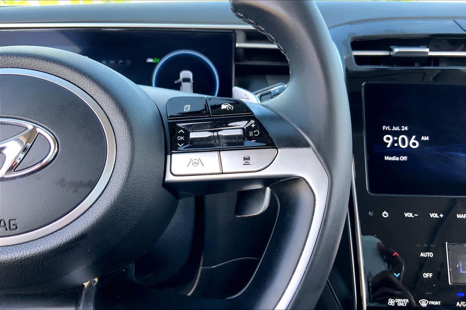 2024 Hyundai Tucson Hybrid SEL Convenience Black Pearl at Mac Haik Ford