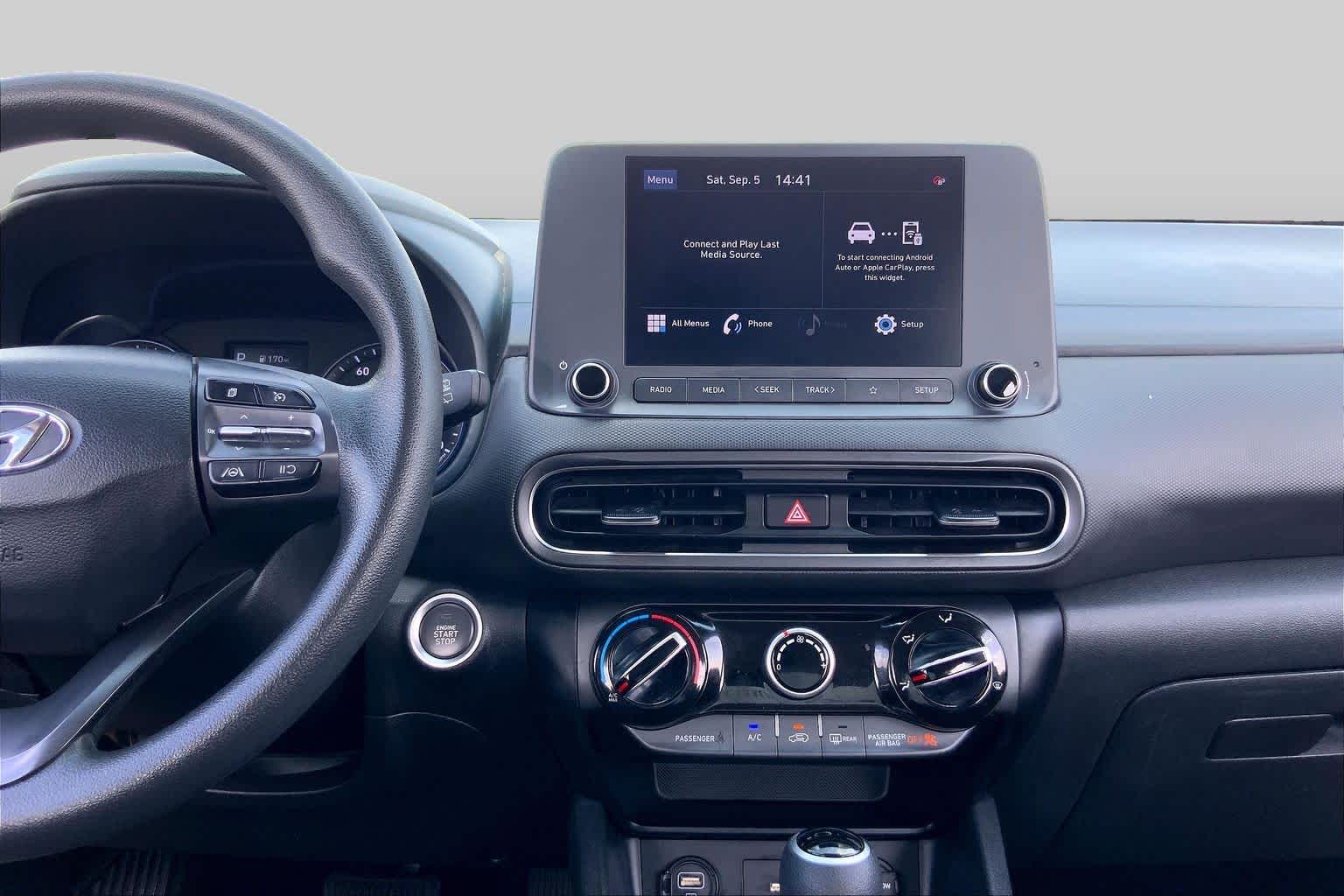 2023 Hyundai Kona SEL Ecotronic Gray at AutoNation Chrysler Jeep Dodge Ram Spring