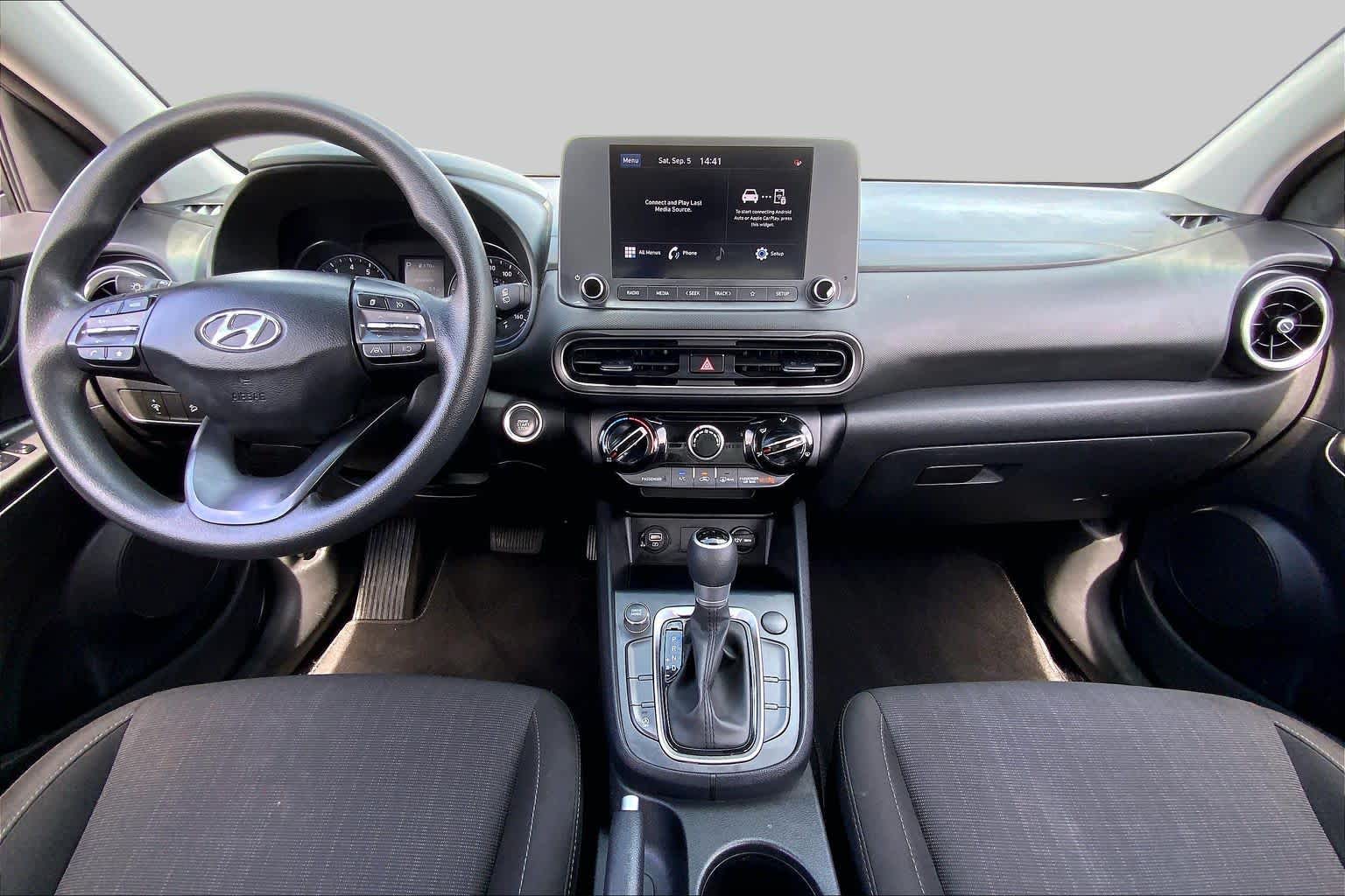 2023 Hyundai Kona SEL Ecotronic Gray at AutoNation Chrysler Jeep Dodge Ram Spring