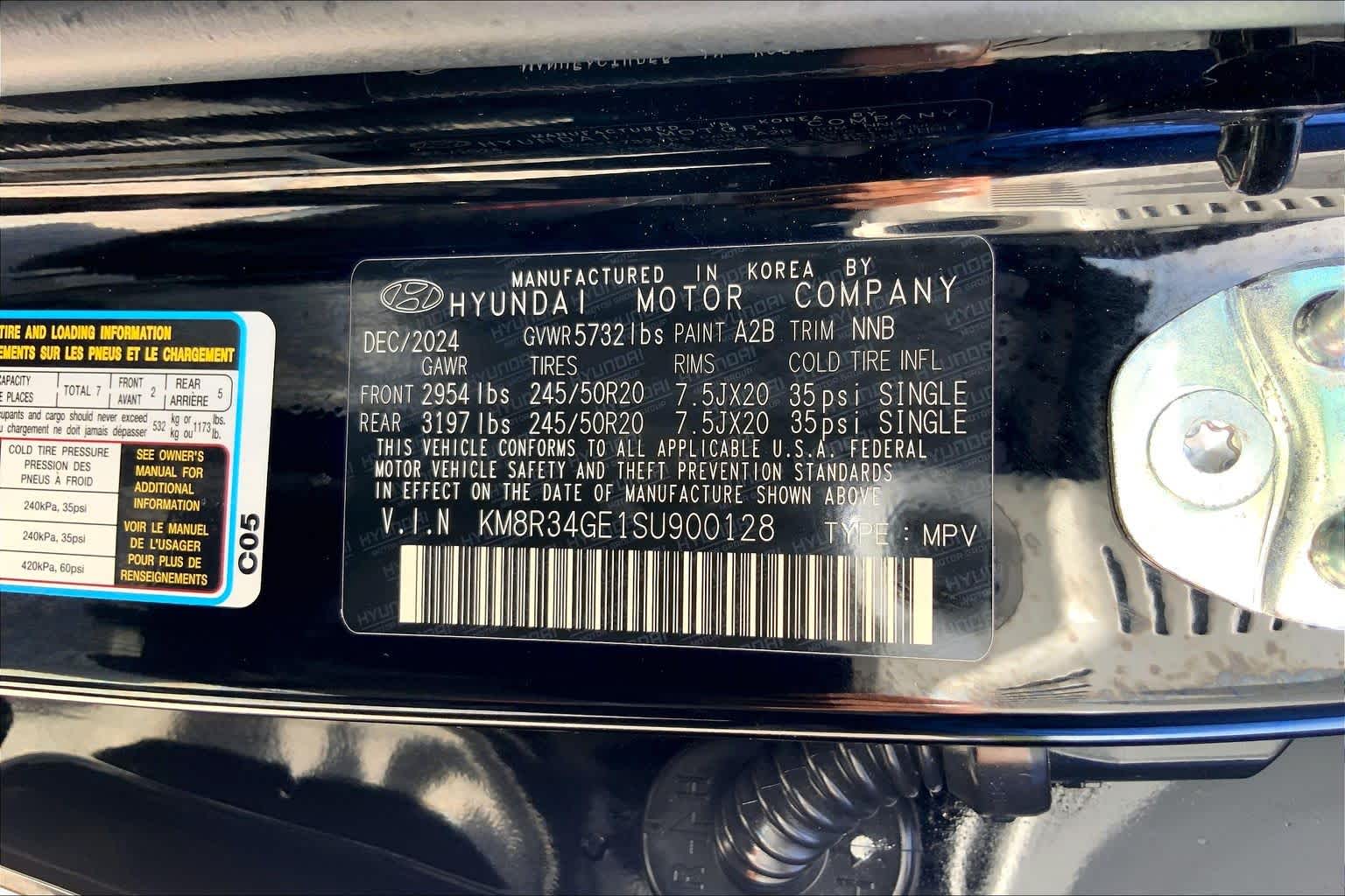 2025 Hyundai Palisade XRT Abyss Black Pearl at Sterling McCall Nissan