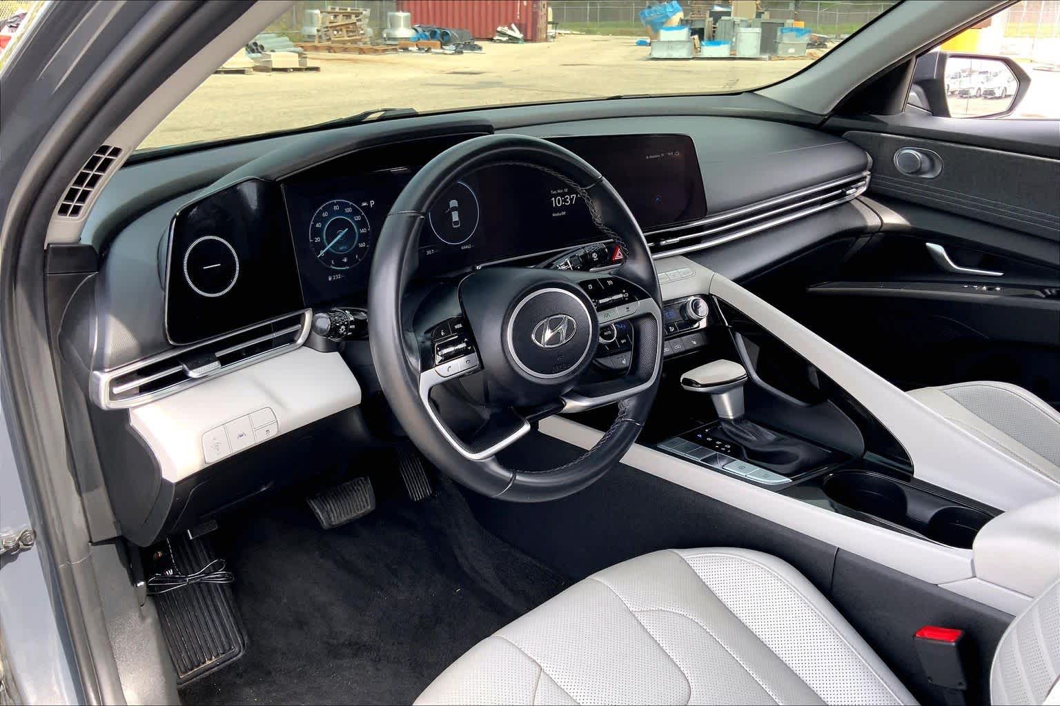 2023 Hyundai Elantra Limited Ecotronic Gray at HGreg Houston