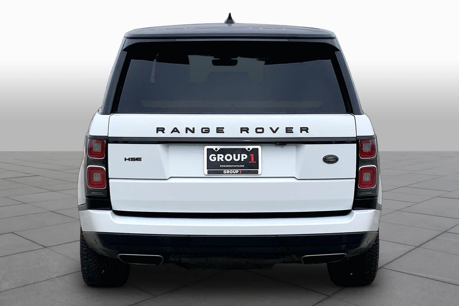2019 Land Rover Range Rover HSE Yulong White Metallic at HGreg Houston