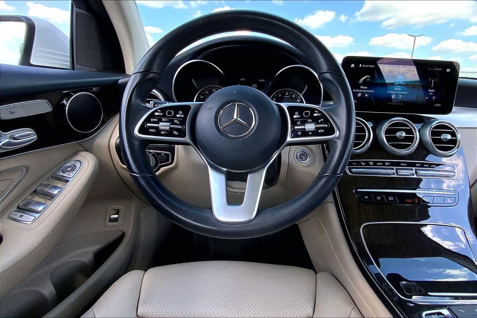 2022 Mercedes-Benz GLC 300 GLC 300 Polar White at Lexus Southwest Houston