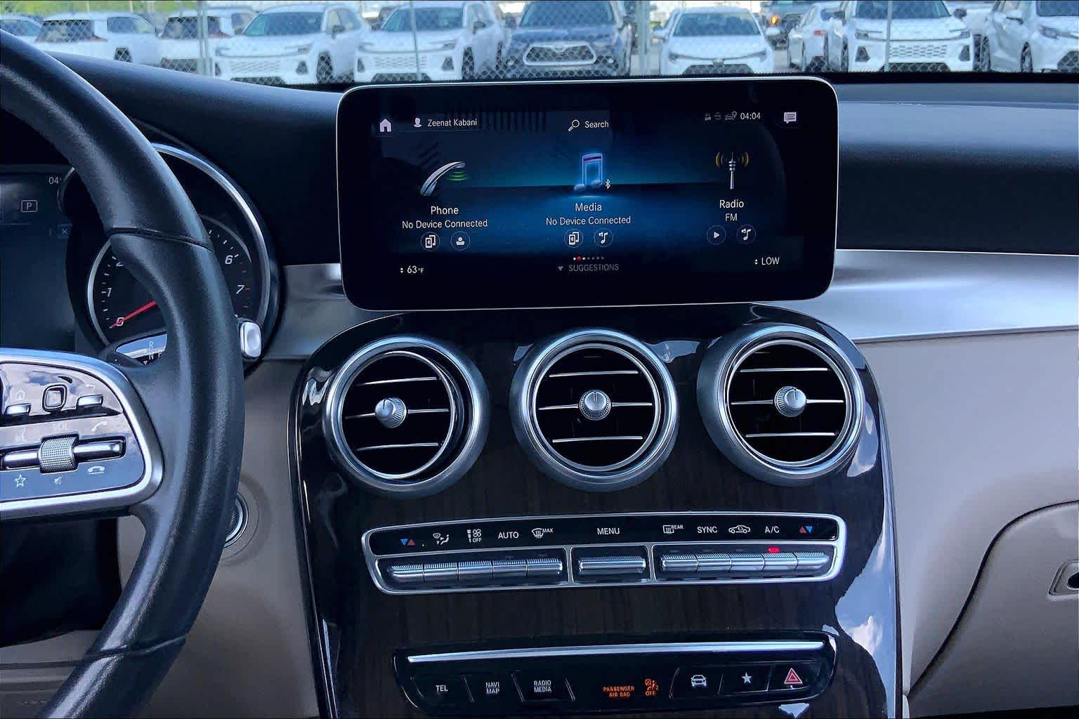 2022 Mercedes-Benz GLC 300 GLC 300 Polar White at Lexus Southwest Houston
