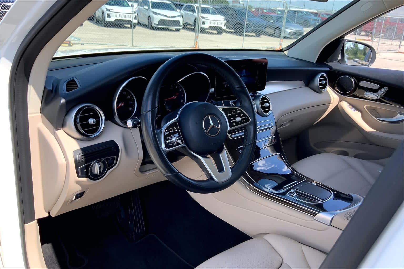 2022 Mercedes-Benz GLC 300 GLC 300 Polar White at Lexus Southwest Houston