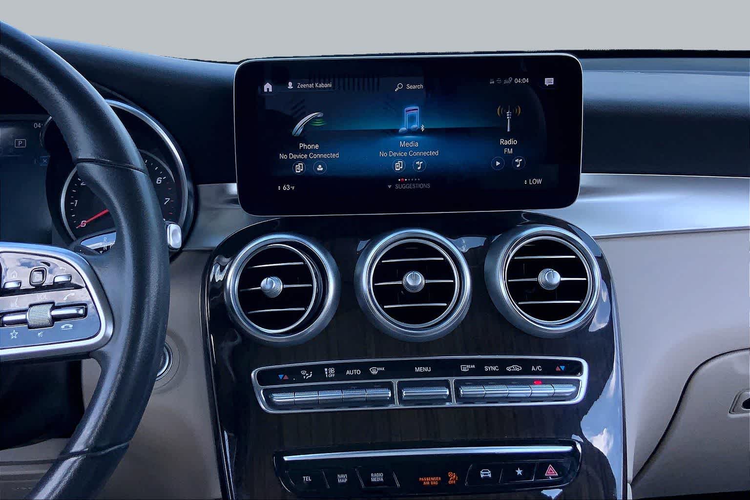 2022 Mercedes-Benz GLC 300 GLC 300 Polar White at Group 1 Toyota Southwest