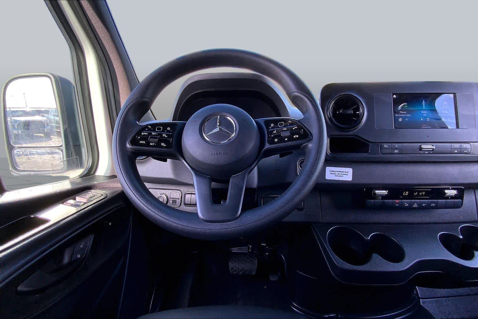 2024 Mercedes-Benz Sprinter Cargo Van  Arctic White at Mercedes-Benz of Houston North