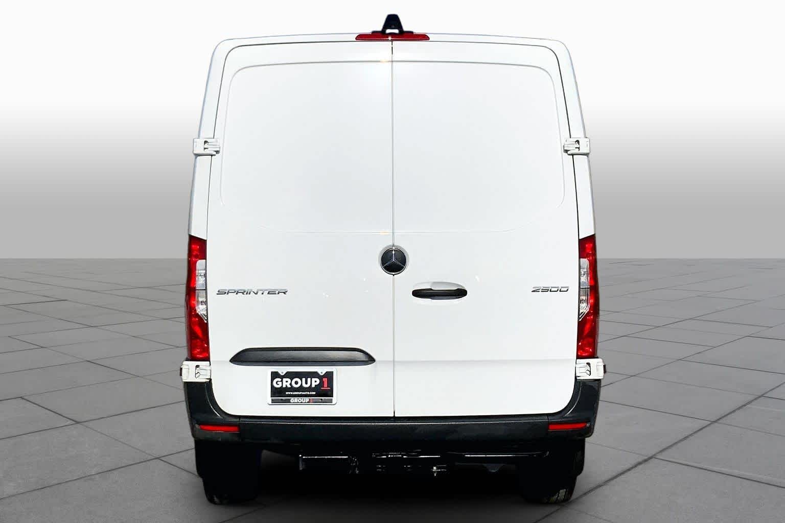 2024 Mercedes-Benz Sprinter Cargo Van  Arctic White at Mercedes-Benz of Houston North