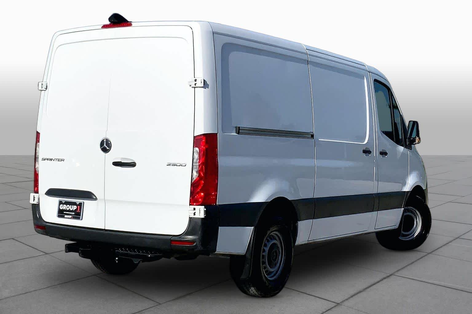 2024 Mercedes-Benz Sprinter Cargo Van  Arctic White at Mercedes-Benz of Houston North