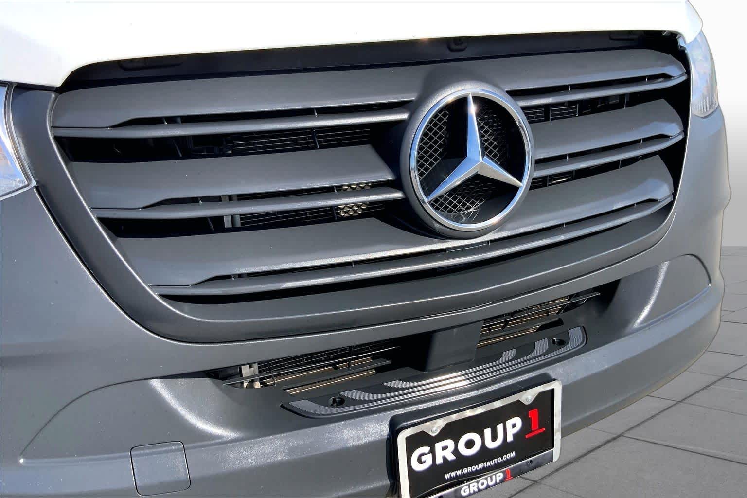 2024 Mercedes-Benz Sprinter Cargo Van  Arctic White at Mercedes-Benz of Houston North