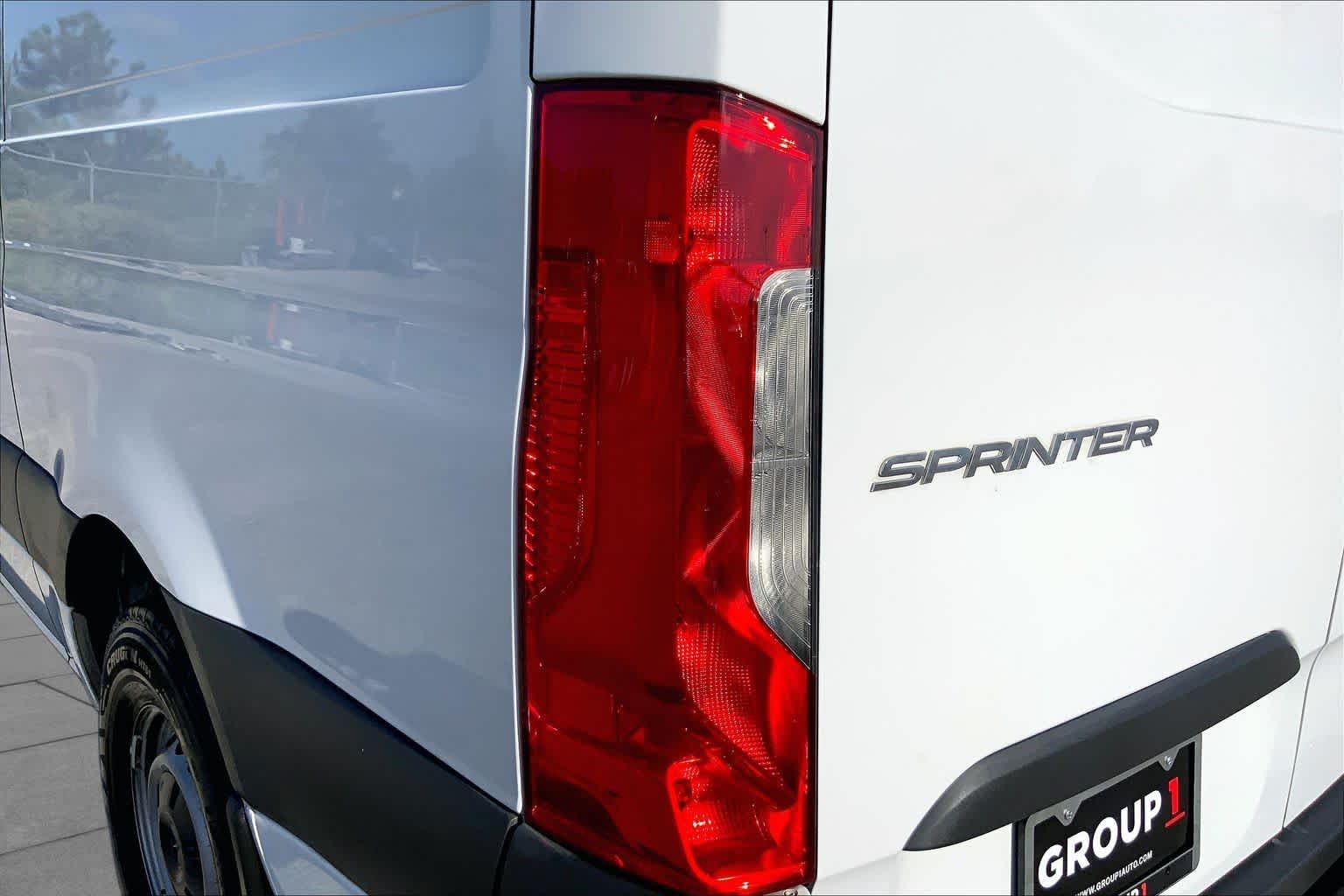 2024 Mercedes-Benz Sprinter Cargo Van  Arctic White at Mercedes-Benz of Houston North