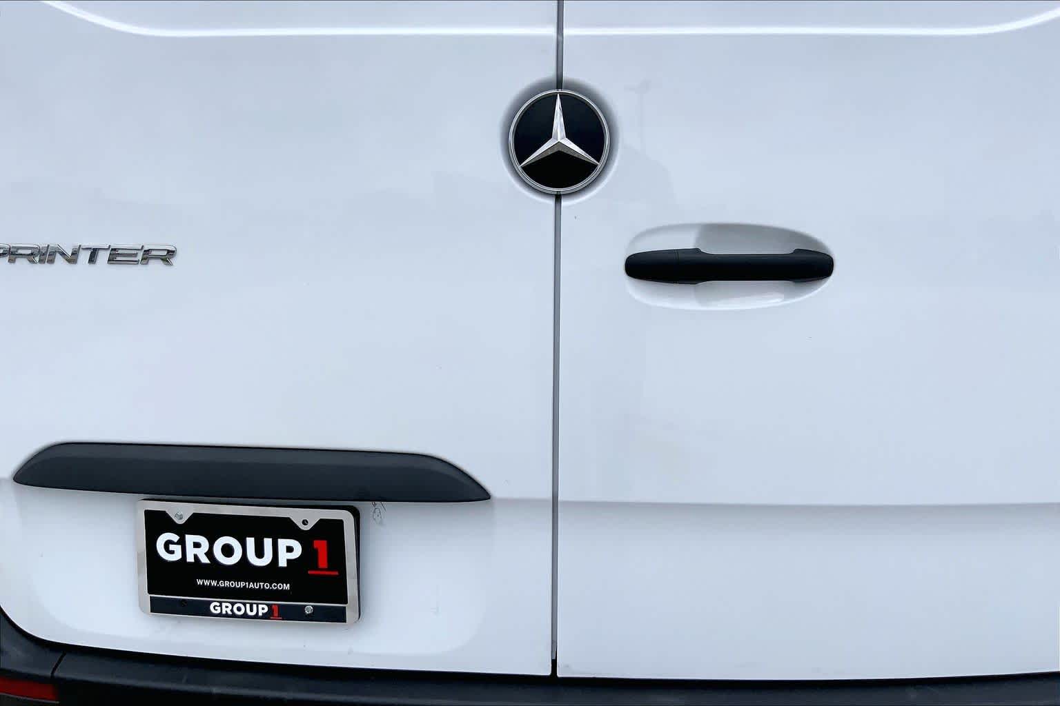 2025 Mercedes-Benz Sprinter Cargo Van  Arctic White at Mercedes-Benz of Houston North